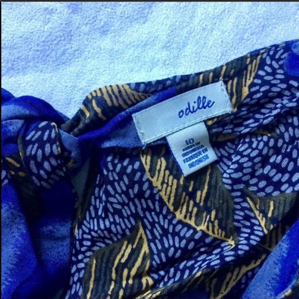 NEW ANTHROPOLOGIE Odille Alyogyn Floral Tee Blouse - Picture 7 of 8